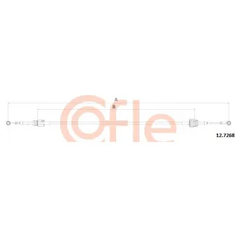 Tirette à câble, boîte de vitesse manuelle COFLE