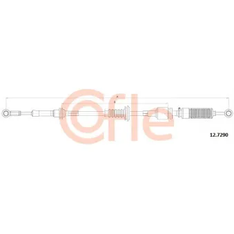 Tirette à câble, boîte de vitesse manuelle COFLE