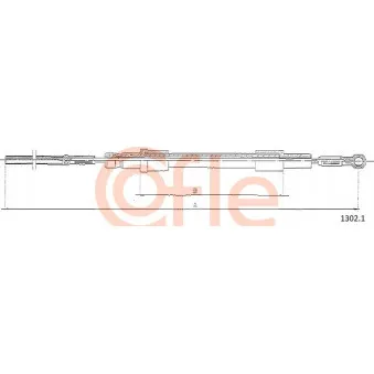 Tirette à câble, commande d'embrayage COFLE