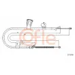 Tirette à câble, frein de stationnement COFLE 92.17.1078 - Visuel 1