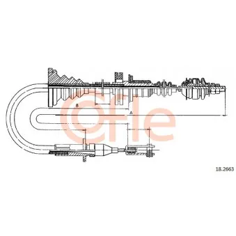 Tirette à câble, commande d'embrayage COFLE