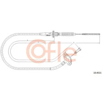 Tirette à câble, commande d'embrayage COFLE