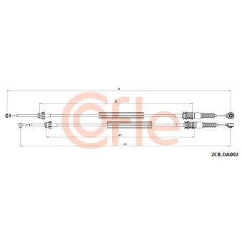 Tirette à câble, boîte de vitesse manuelle COFLE