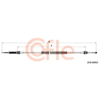 Tirette à câble, boîte de vitesse manuelle COFLE