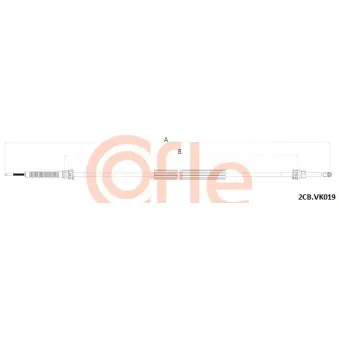 Tirette à câble, boîte de vitesse manuelle COFLE