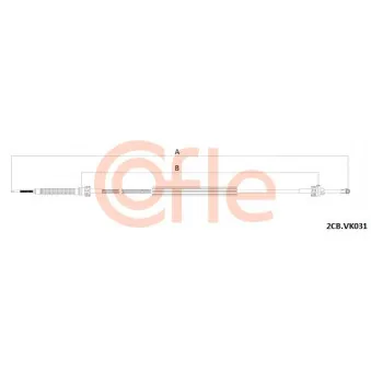 Tirette à câble, boîte de vitesse manuelle COFLE