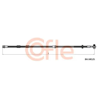 Flexible de frein COFLE