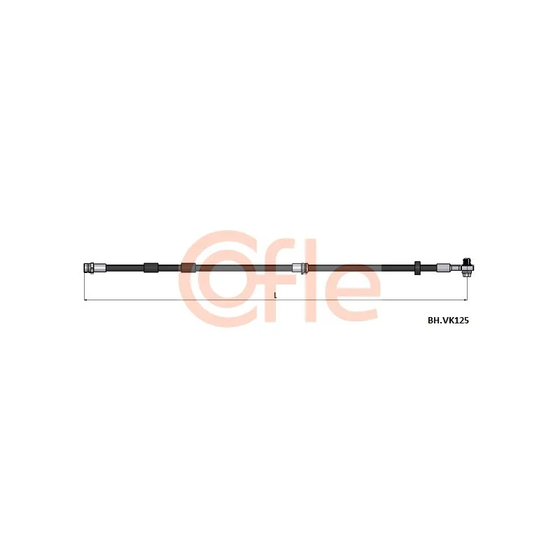Flexible de frein COFLE 92.BH.VK125