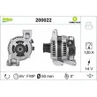 Alternateur VALEO 200022 - Visuel 1