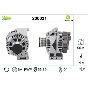 Alternateur VALEO 200031