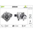 Alternateur VALEO 200040 - Visuel 1
