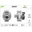 Alternateur VALEO 200047 - Visuel 1