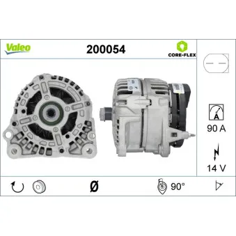 Alternateur VALEO 200054