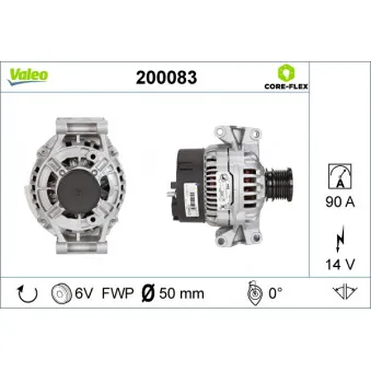 Alternateur VALEO 200083