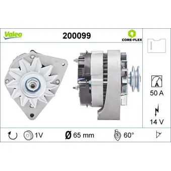 Alternateur VALEO 200099