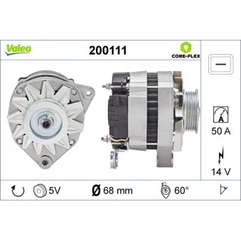 Alternateur VALEO 200111