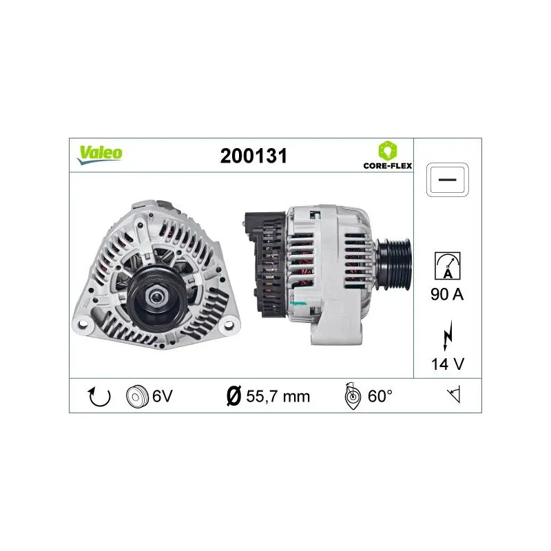 Alternateur VALEO 200131