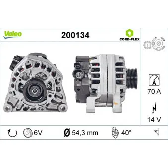 Alternateur VALEO 200134