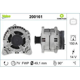 Alternateur VALEO 200161
