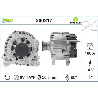 Alternateur VALEO 200217