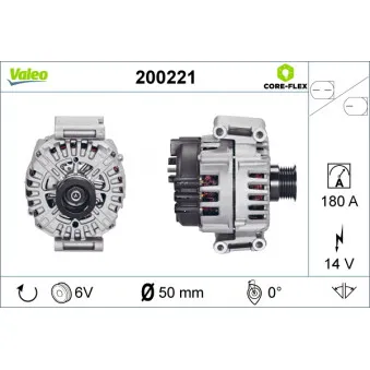 Alternateur VALEO 200221