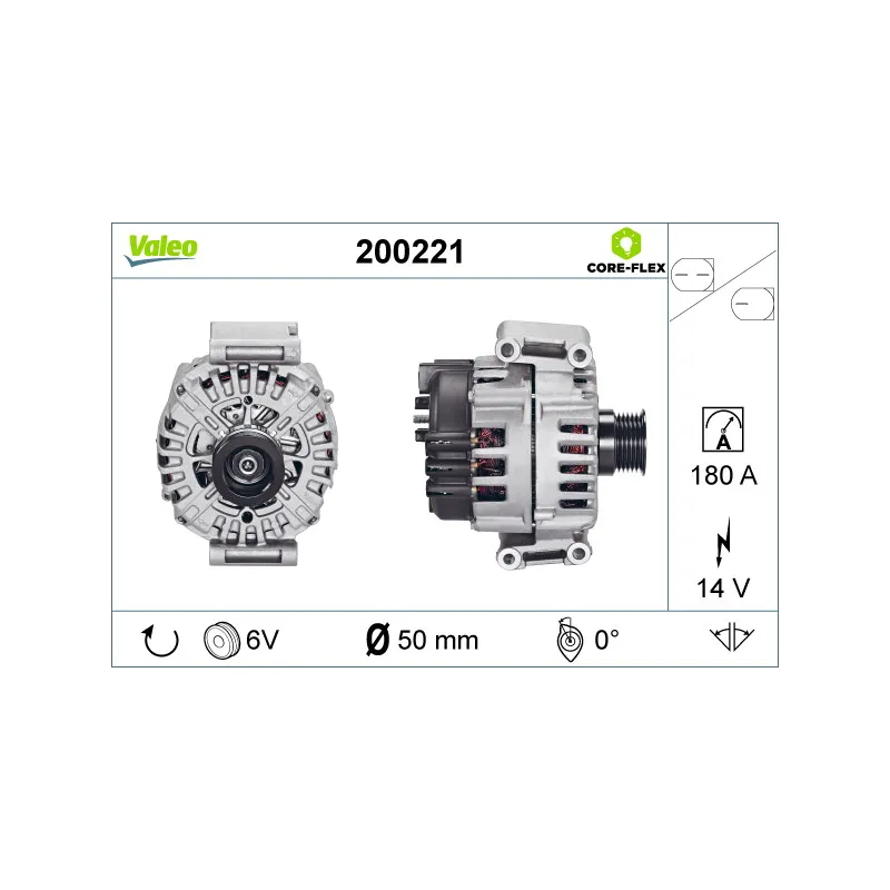 Alternateur VALEO 200221