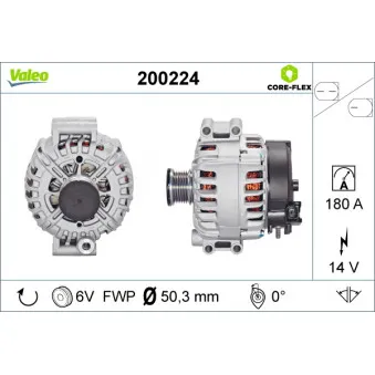 Alternateur VALEO 200224