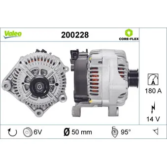 Alternateur VALEO 200228