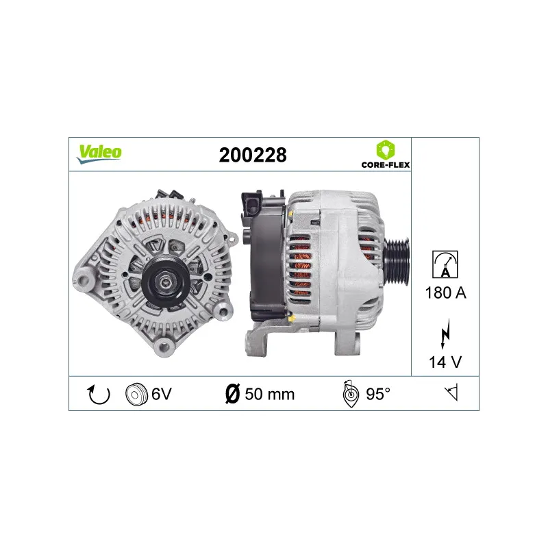 Alternateur VALEO 200228