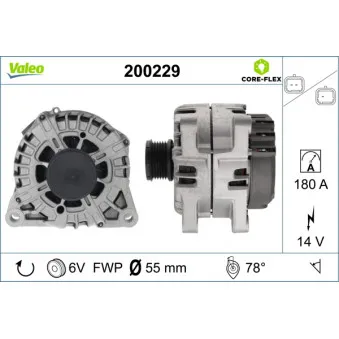 Alternateur VALEO 200229