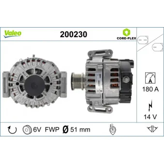 Alternateur VALEO 200230