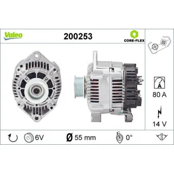 Alternateur VALEO 200253