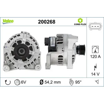 Alternateur VALEO 200268
