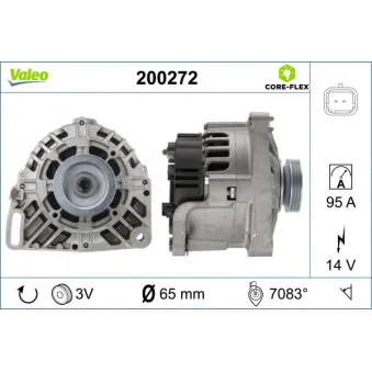Alternateur VALEO 200272