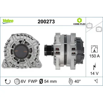 Alternateur VALEO 200273
