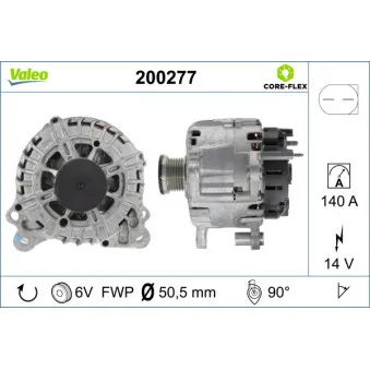 Alternateur VALEO 200277