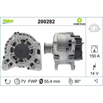 Alternateur VALEO 200282