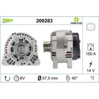 Alternateur VALEO 200283