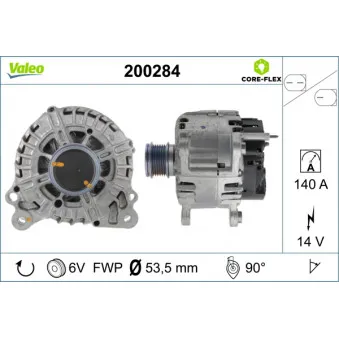 Alternateur VALEO 200284
