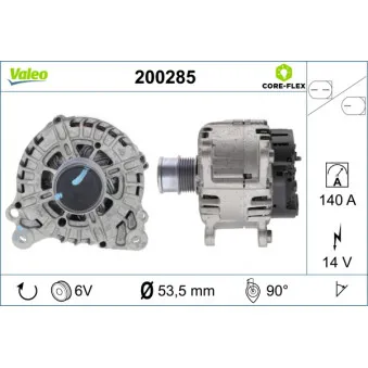Alternateur VALEO 200285