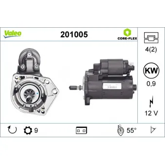 Démarreur VALEO 201005