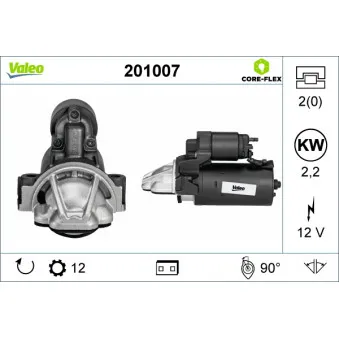 Démarreur VALEO 201007