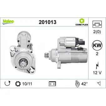 Démarreur VALEO 201013