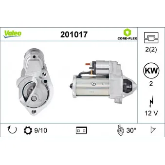 Démarreur VALEO 201017