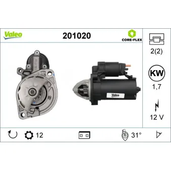 Démarreur VALEO 201020