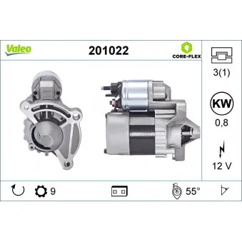 Démarreur VALEO 201022