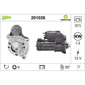 Démarreur VALEO 201026