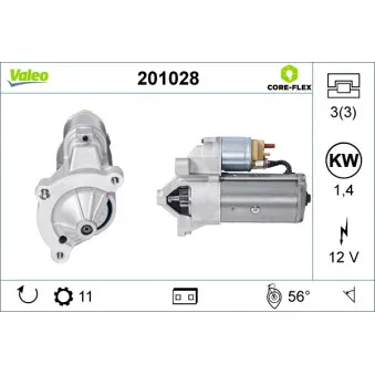 Démarreur VALEO 201028