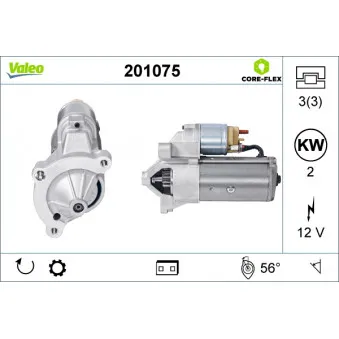 Démarreur VALEO 201075