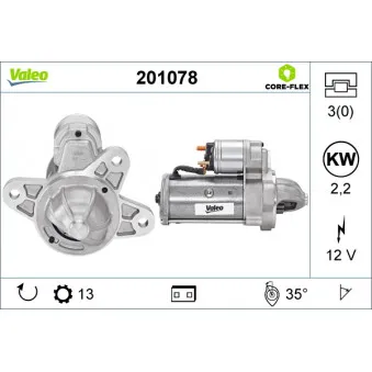 Démarreur VALEO 201078